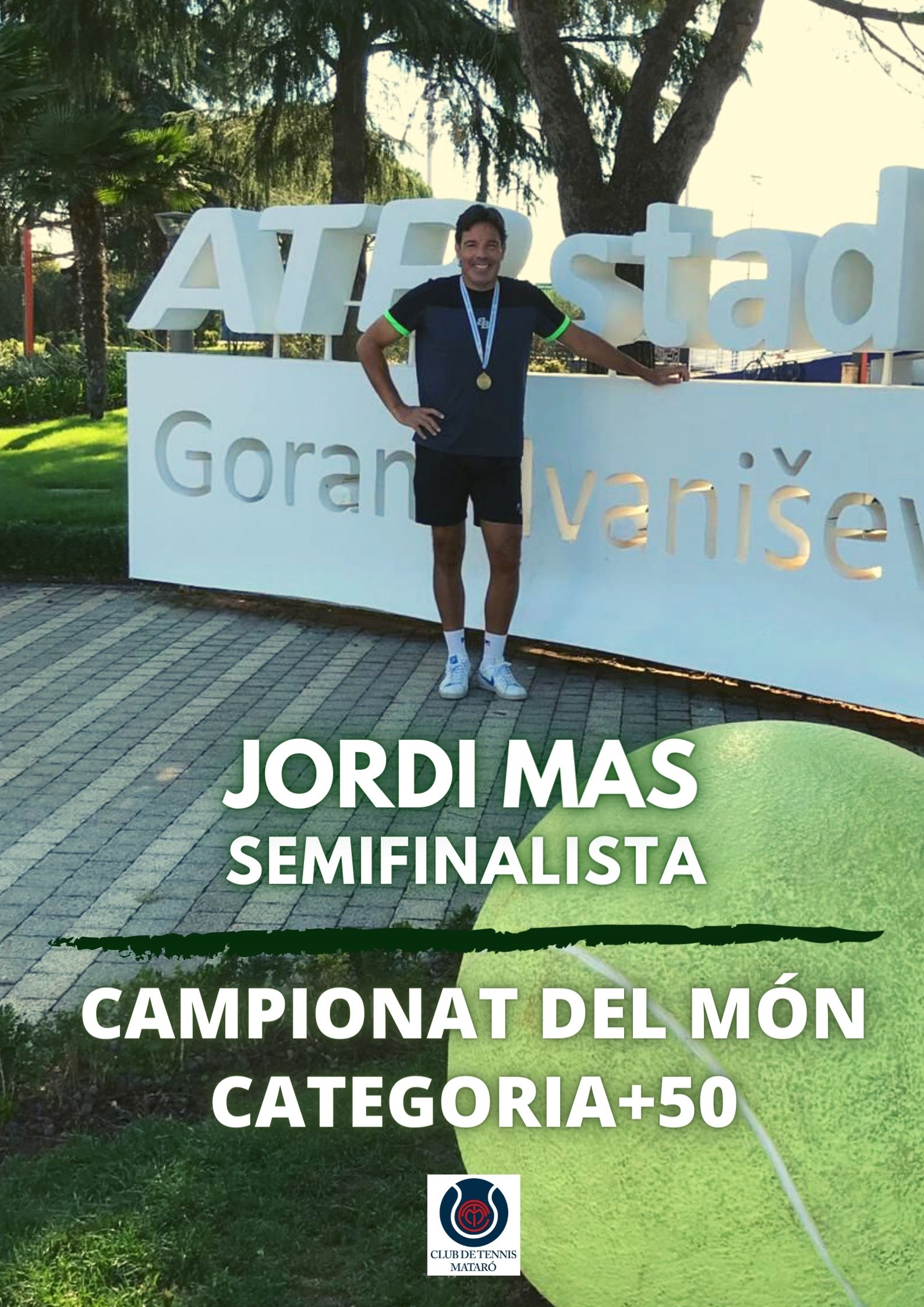 JORDI MAS SEMIFINALISTA CAMPIONAT DEL MÓN +50